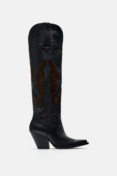 ZARA COWBOY BOOTS 3023/010/800