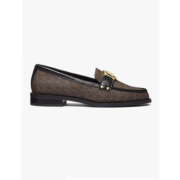 Michael Kors (MK) Carmen Loafer Shoes for Women - Black and Brown (US 6 and 6.5)