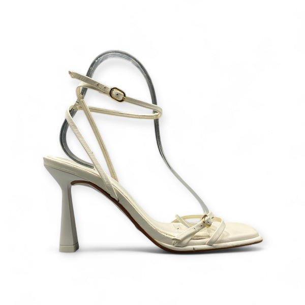 ZARA STRIPY CONE HEEL