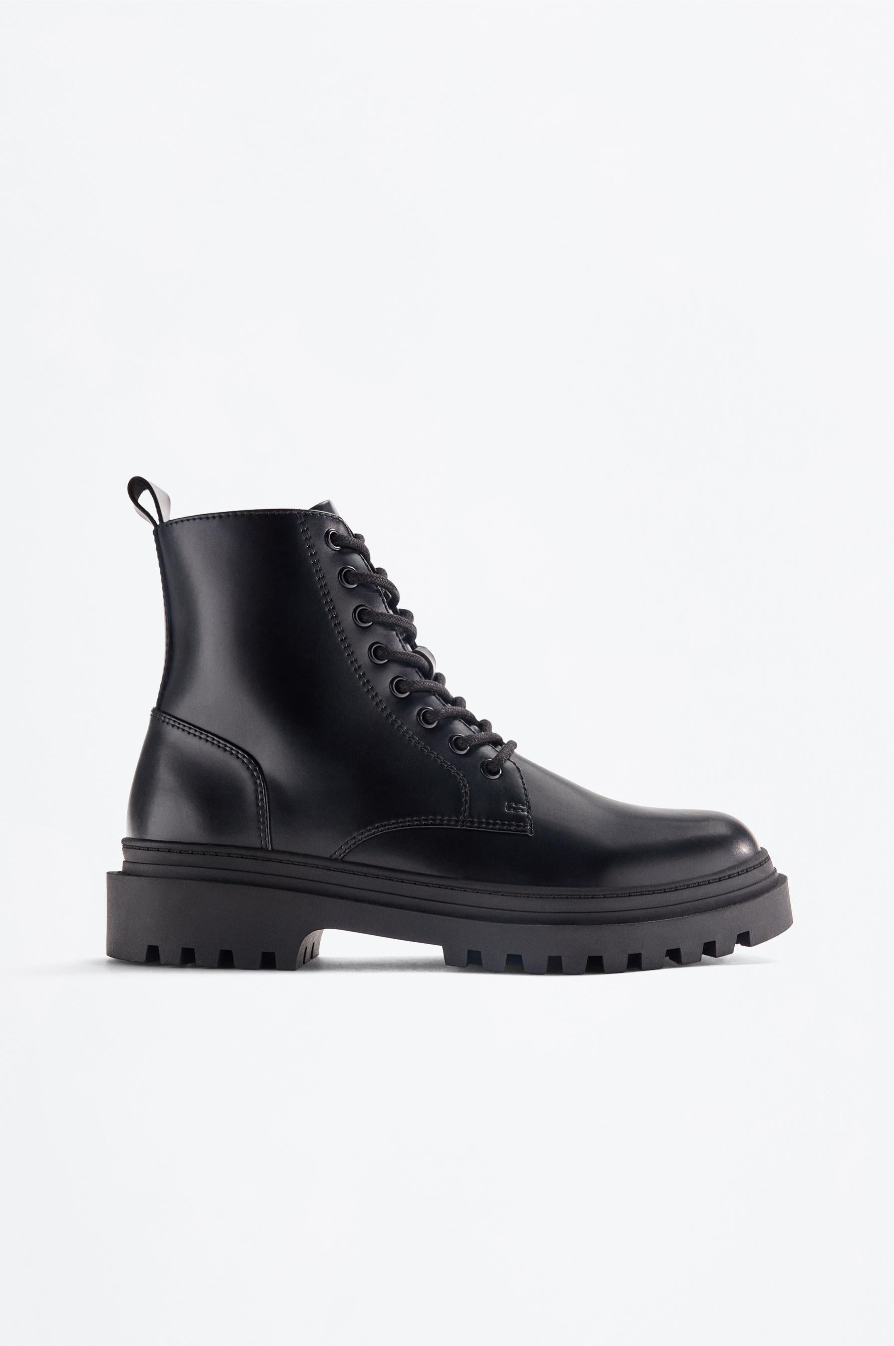 LEFTIES BLACK LACE UP BOOT 2801/490/040 – Brandslou