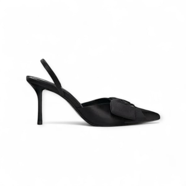 ZARA BLACK BOW HEEL