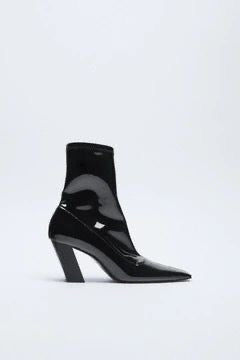 ZARA BLACK ANKLE BOOTS - 3124/610/040