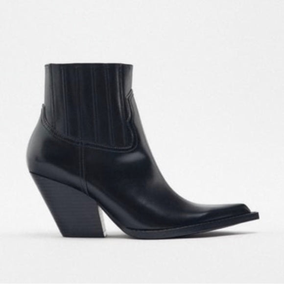 ZARA COWBOY BOOTS 3133/010/800