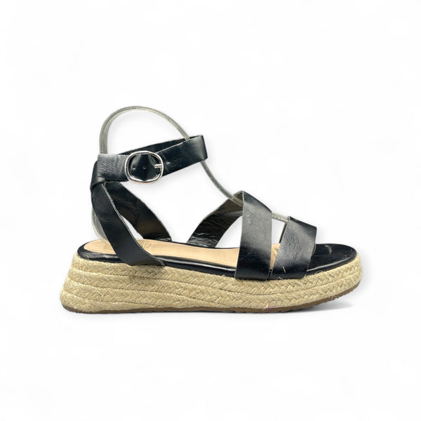 SFERA BLACK AND BEIGE ESPADRILLE
