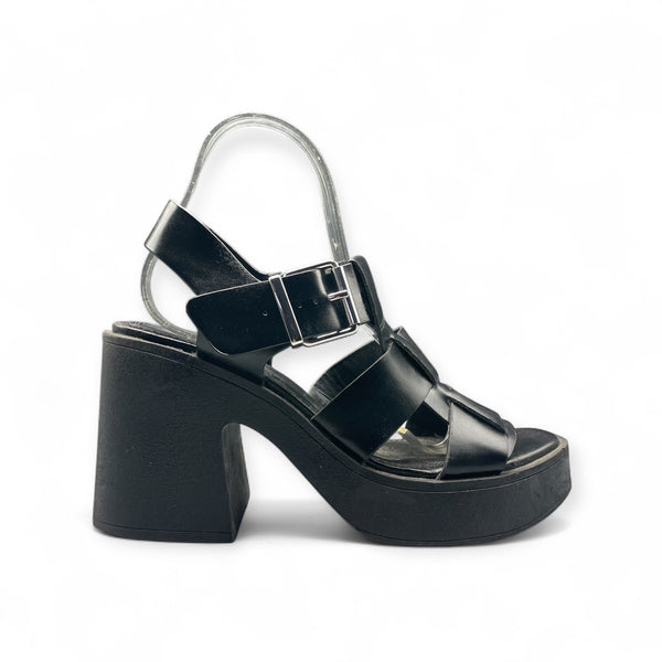 BERSHKA BLOCK HEEL
