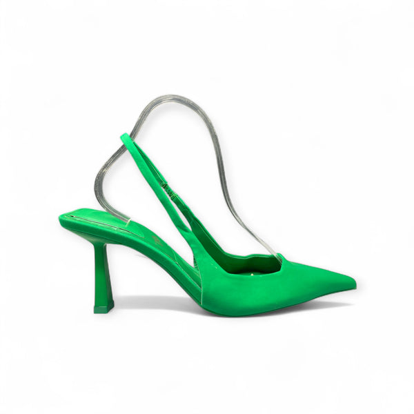 ZARA GREEN CONE HEEL