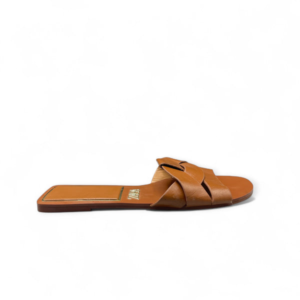 ZARA BROWN FLAT