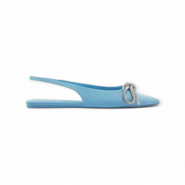 ZARA DIAMOND FLAT MULES