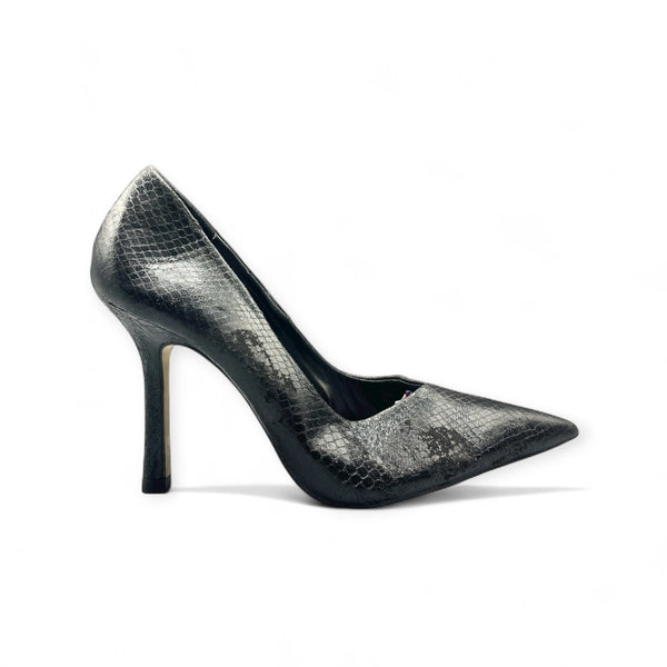 ZARA BLACK SNAKE PRINT STILETTO