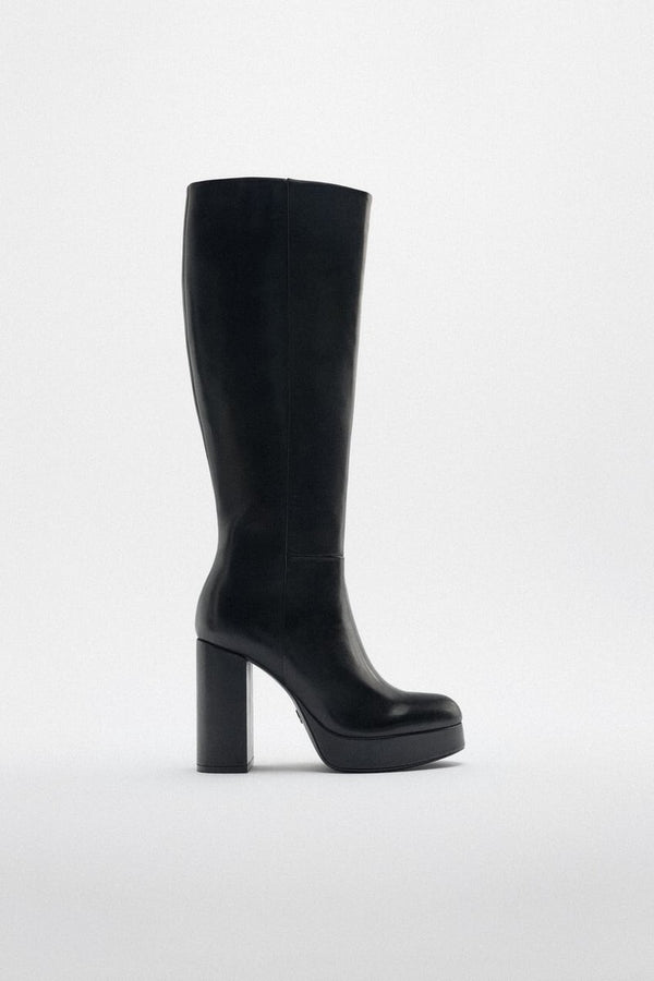 ZARA LEATHER BOOTS 1006/010/800