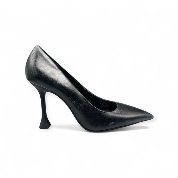 ZARA BLACK CONE HEEL STILETTO