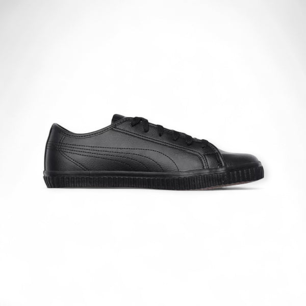 PUMA BLACK EVER LOPRO SNEAKERS - BLACK / BLACK