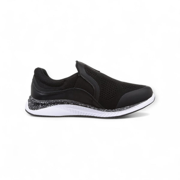 LOCOWALK SLIPON-BLACK