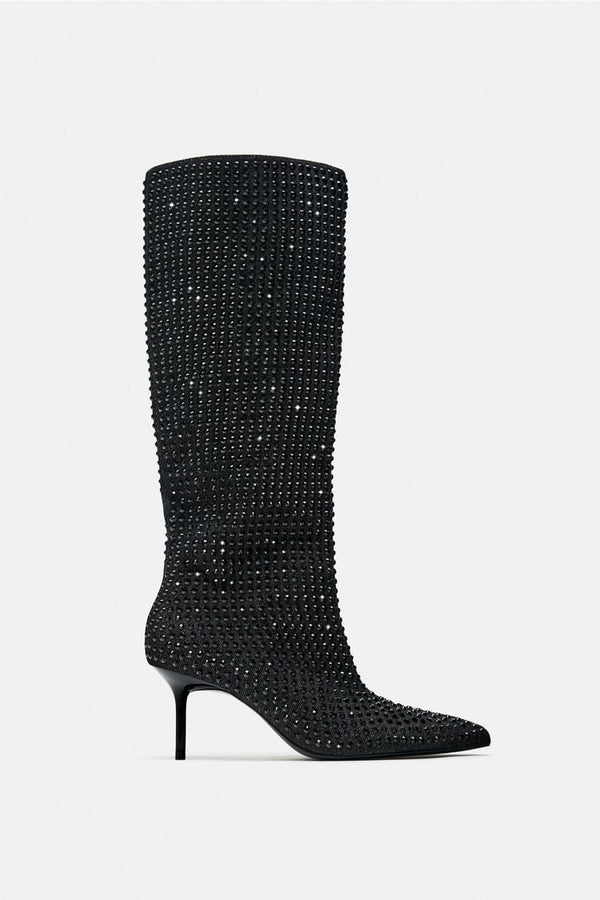 ZARA LONG DIAMOND BOOTS 3081/310/800