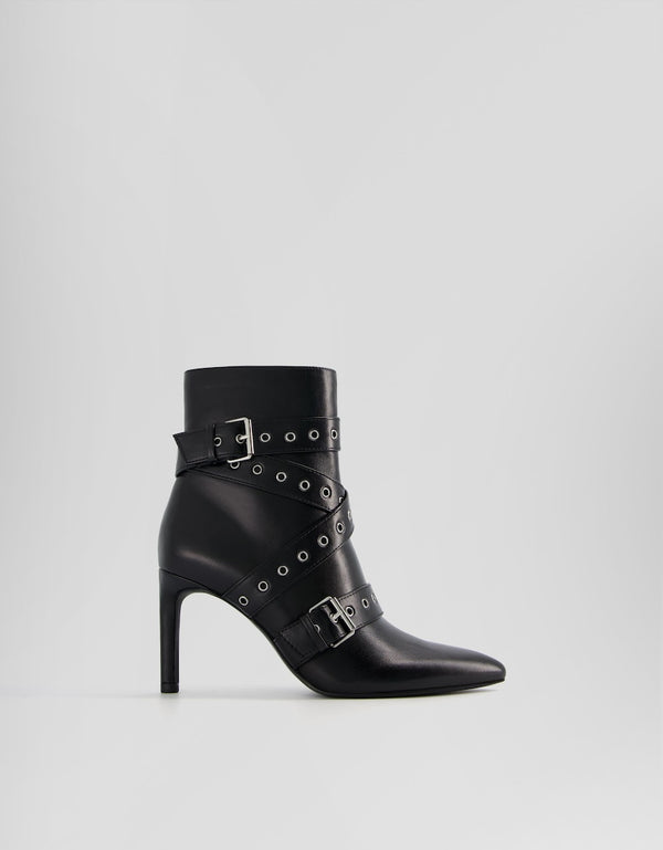 BERSHKA STRIPY ANKLE BOOTS 1116/360/040