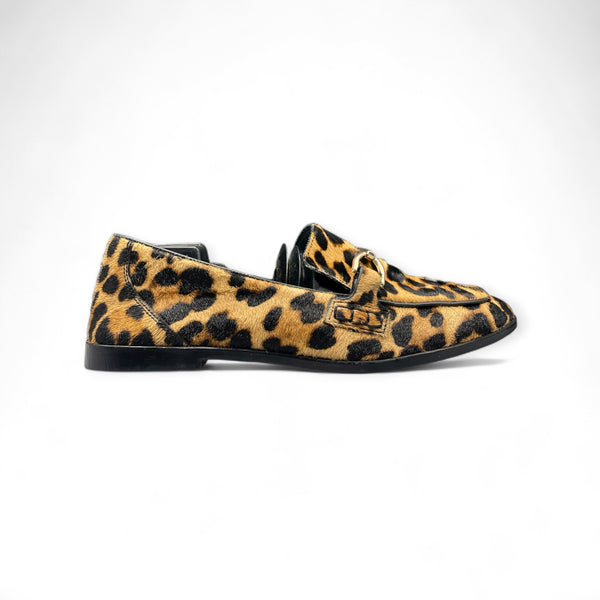 ZARA JAGUAR PRINT FORMAL SHOES