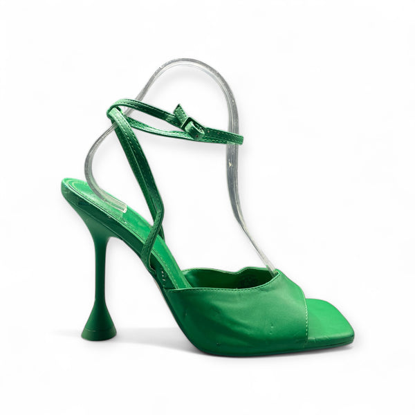 ZARA GREEN CONE HEEL