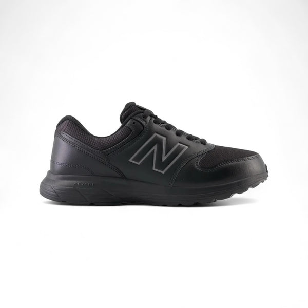 NEW BALANCE WIDE FIT MW550 WALKING TRAINERS - BLACK