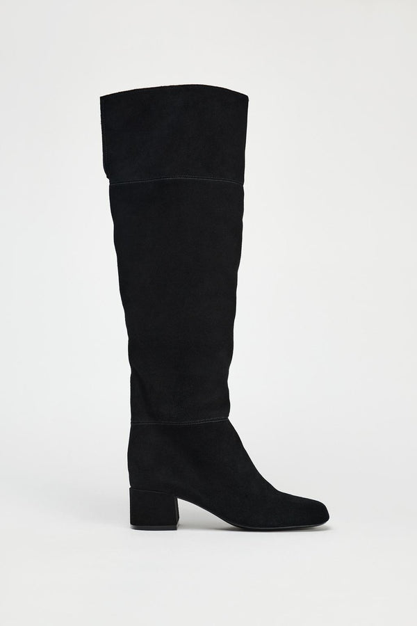 ZARA LONG SUEDE BOOT 3046/410/800