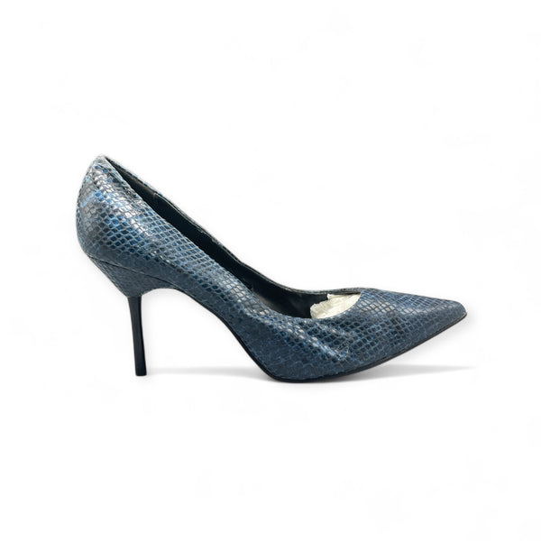 ZARA SNAKE PRINT HEEL