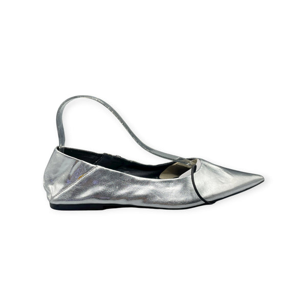 ZARA SILVER PUMP
