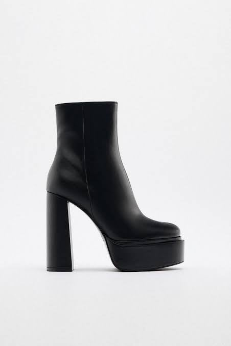 ZARA WOMEN ANKLE BOOTS 3102/010/040