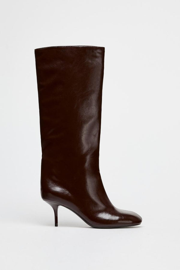 ZARA HIGH-LEG ZARA STILETTO HEEL BOOTS - 2015/510/022