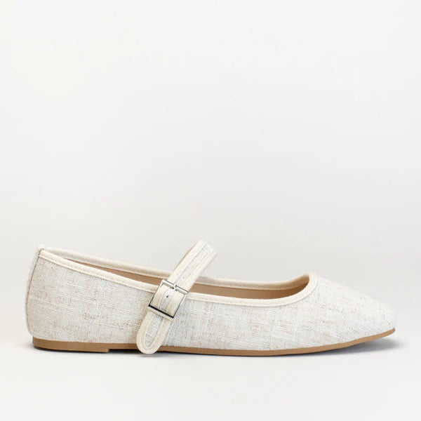 PRIMARK BEIGE JEANS PUMPS