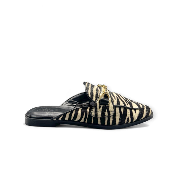 ZARA ZEBRA PRINT FLAT