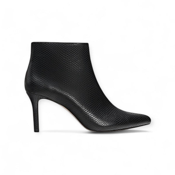 STRADIVARIUS SNAKE PRINT ANKLE BOOTS