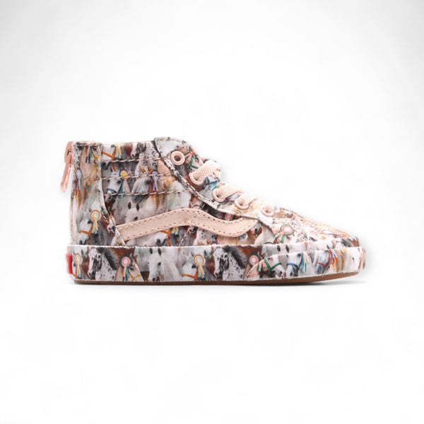 VANS X MOLO SK8-HI ZIP TODDLER KIDS HIGH TOP SNEAKERS