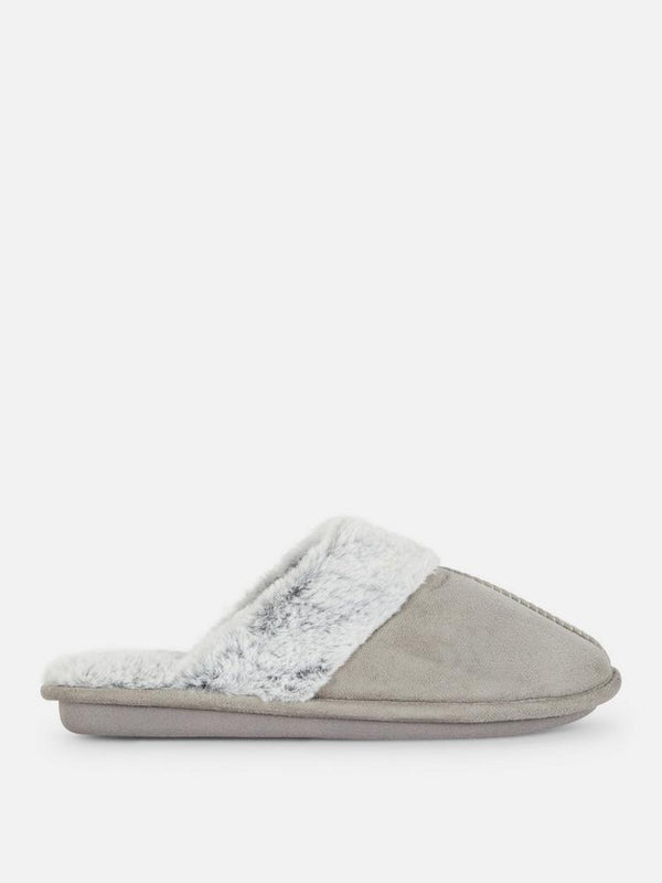 PRIMARK FAUX SUEDE SLIPPERS
