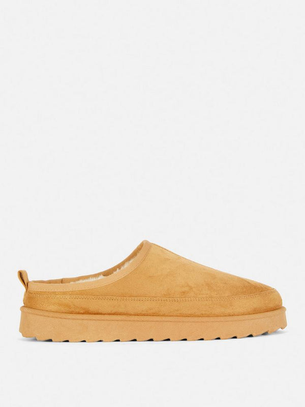 PRIMARK FAUX FUR LINED MULES