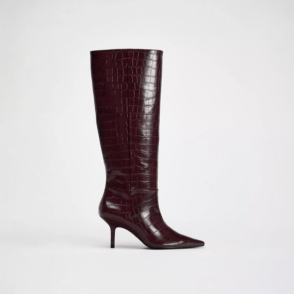 ZARA MAROON BELOW THE KNEE 1035/410/022
