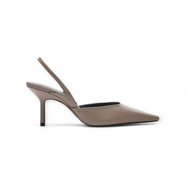 ZARA BOOHOO LOW STILETTO SLINGBACK COURT HEELS