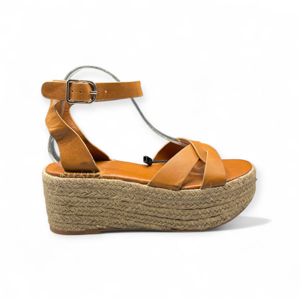 ZARA BROWN ESPADRILLE