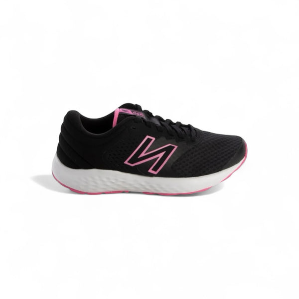 NEW BALANCE 420 V2 RUNNING SHOES - BLACK/PINK
