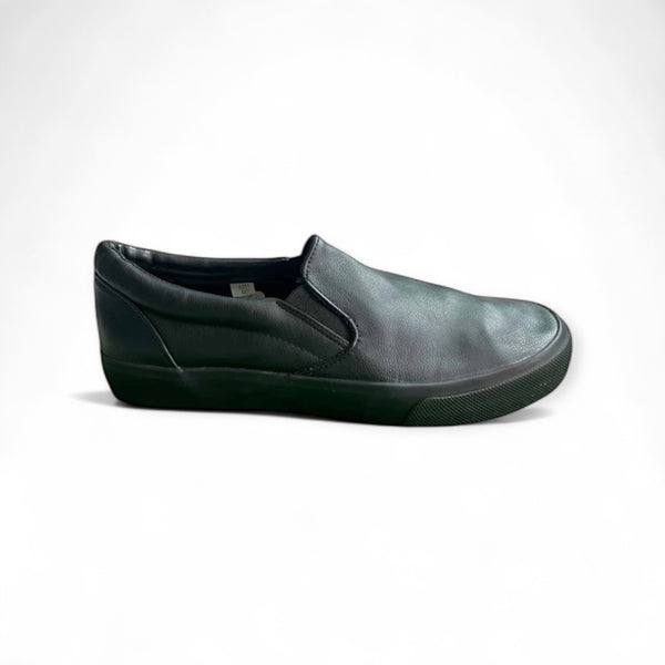 GREEN FACTORY LEATHER SHOE-BLACK