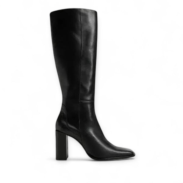 MANGO SOFI Leather High Heel Boots