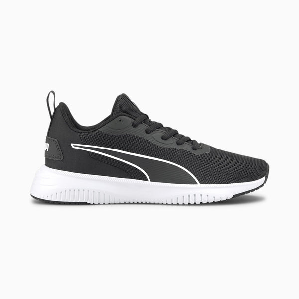 PUMA FLYER FLEX RUNNING SHOES - BLACK / WHITE