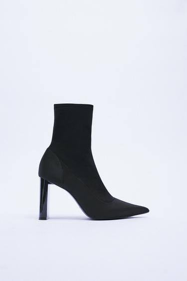 ZARA MET BLACK ANKLE BOOTS 3107/810/040