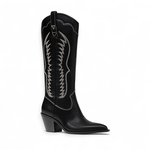 STRADIVARIUS LONG COWBOY BOOTS