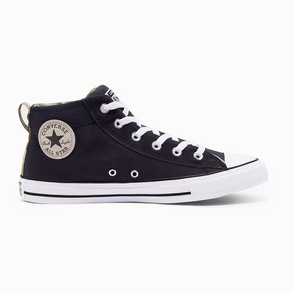 CONVERSE CHUCK TAYLOR ALL STAR HIGH STREET LOGO PRINT SHOES