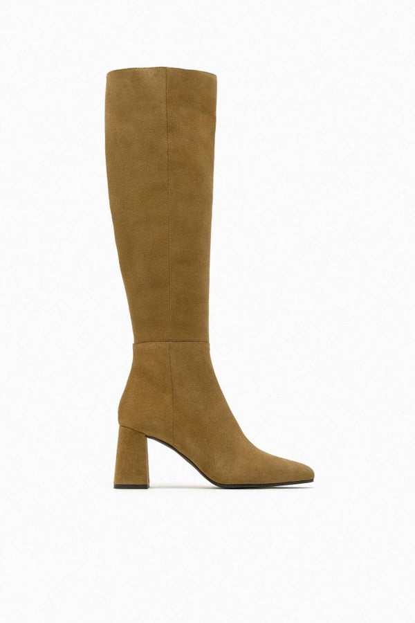 ZARA SPLIT SUEDE BOOTS 2000/210/107