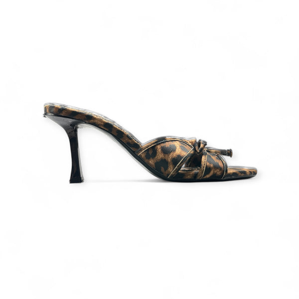 ZARA LEOPARD PRINT HEEL