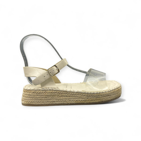 ZARA WOMEN ESPADRILLE TRANSPARENT