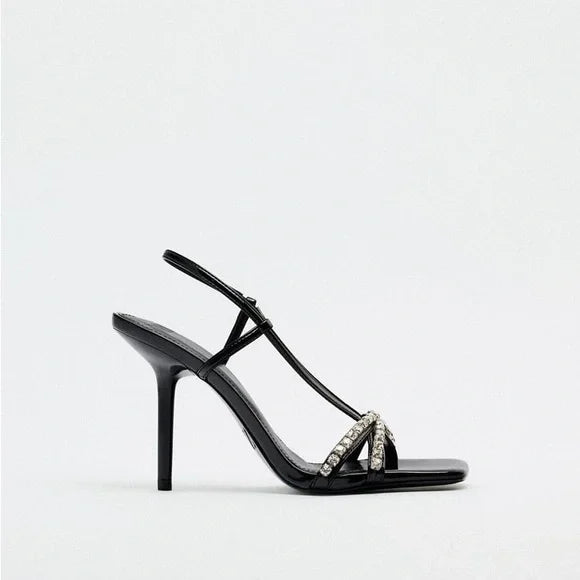 ZARA BLACK DIAMOND HIGH HEEL