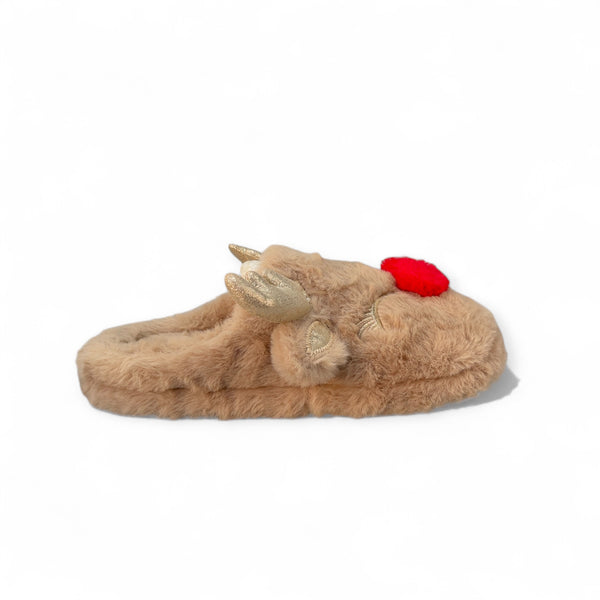 PRIMARK ANTLERS DESIGN SLIPPERS