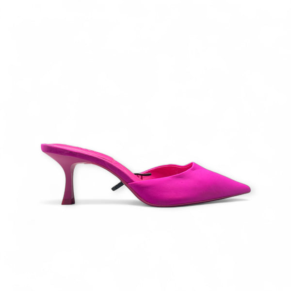 ZARA MAGENTA COLOR CONE HEEL