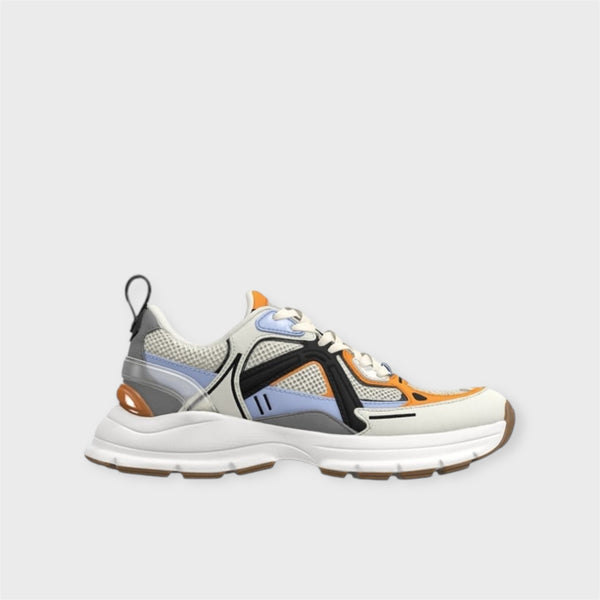 ZARA TRAINERS RUNNING SHOES - ORANGE &amp; LAVENDER